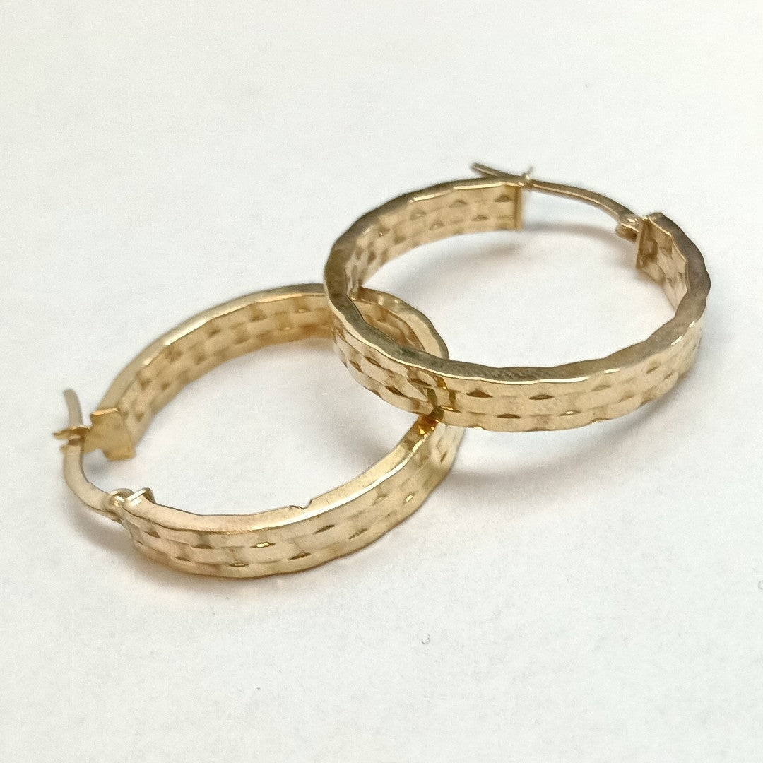 ARRACADAS PAR ORO 10 K 5 GRMS (SEMINUEVO)