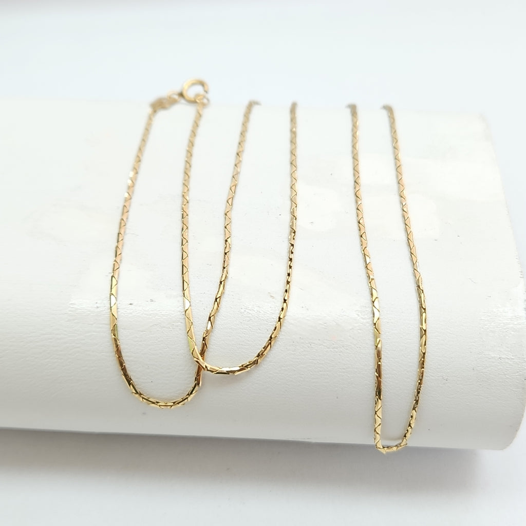 CADENA ORO 14 K 3.5 GRMS (SEMINUEVO)
