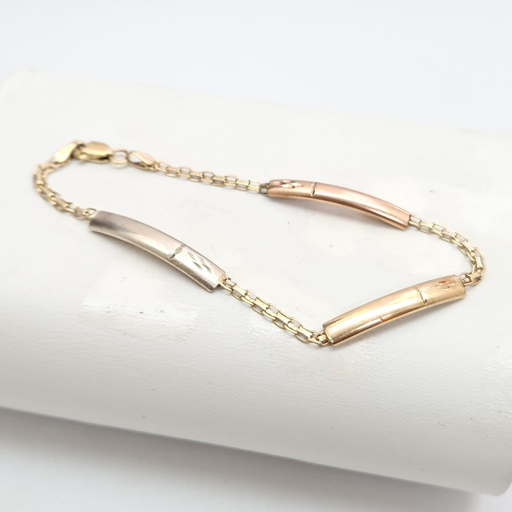 PULSERA ORO 10 K 2.9 GRMS (SEMINUEVO)