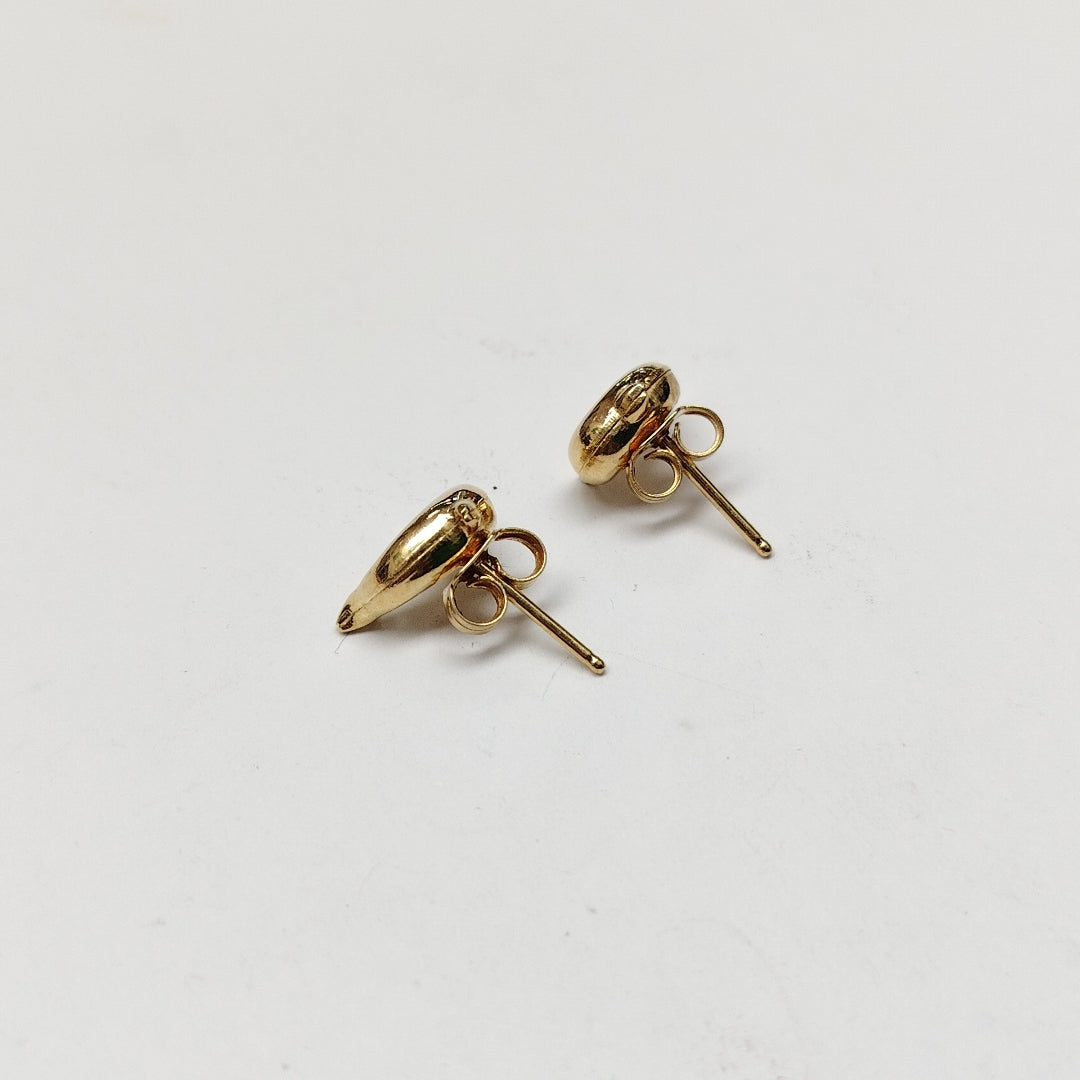 ARETES PAR ORO 18 K 1.7 GRMS (SEMINUEVO)