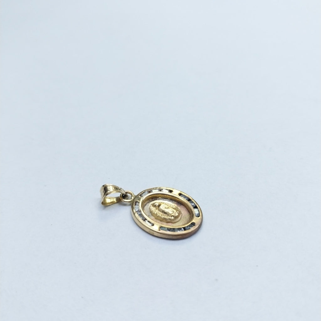 MEDALLA PERSONAL ORO 10 K 0.7 GRMS (SEMINUEVO)