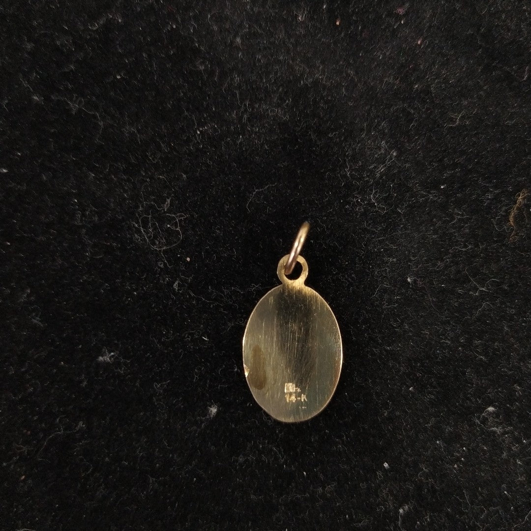 MEDALLA PERSONAL ORO 14 K 1.6 GRMS (SEMINUEVO)