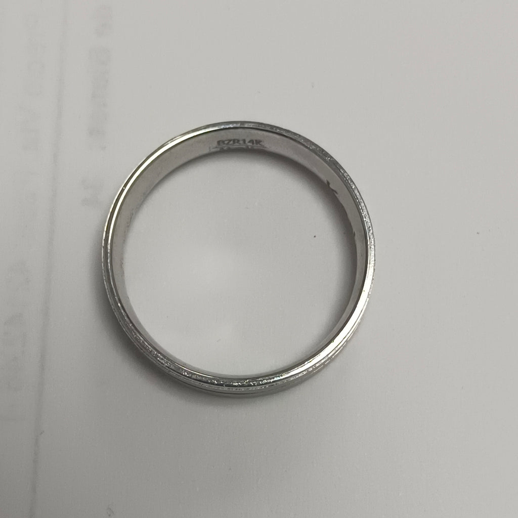 ARGOLLA ORO, ORO BLANCO 14 K 3.9 GRMS (SEMINUEVO)