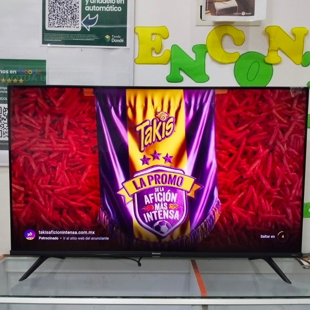PANTALLA HISENSE 43A6GV (2022) 43" LED 4K (SEMINUEVO)
