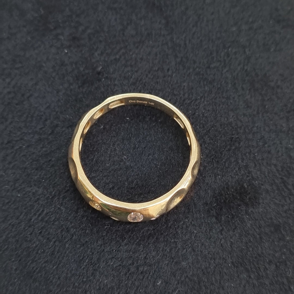 ANILLOS DAMA ORO 14K 1.9 (NUEVO)