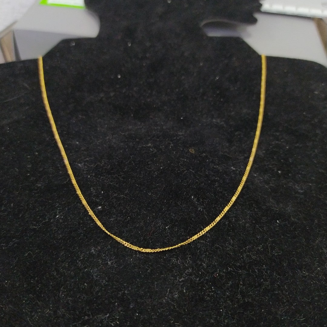 CADENA ORO 14 K 2.2 GRMS (SEMINUEVO)