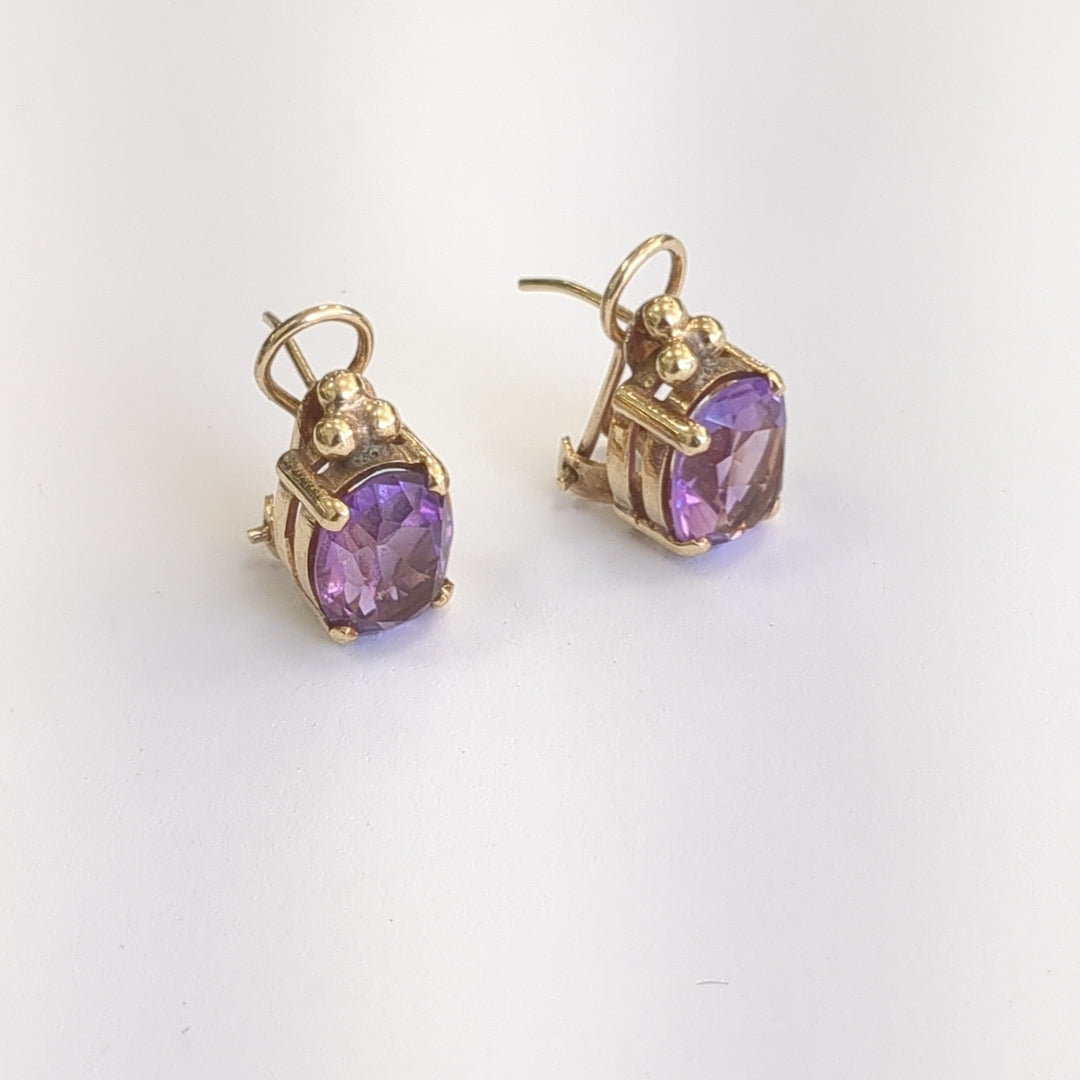 ARETES PAR ORO 14 K 6.8 GRMS (SEMINUEVO)