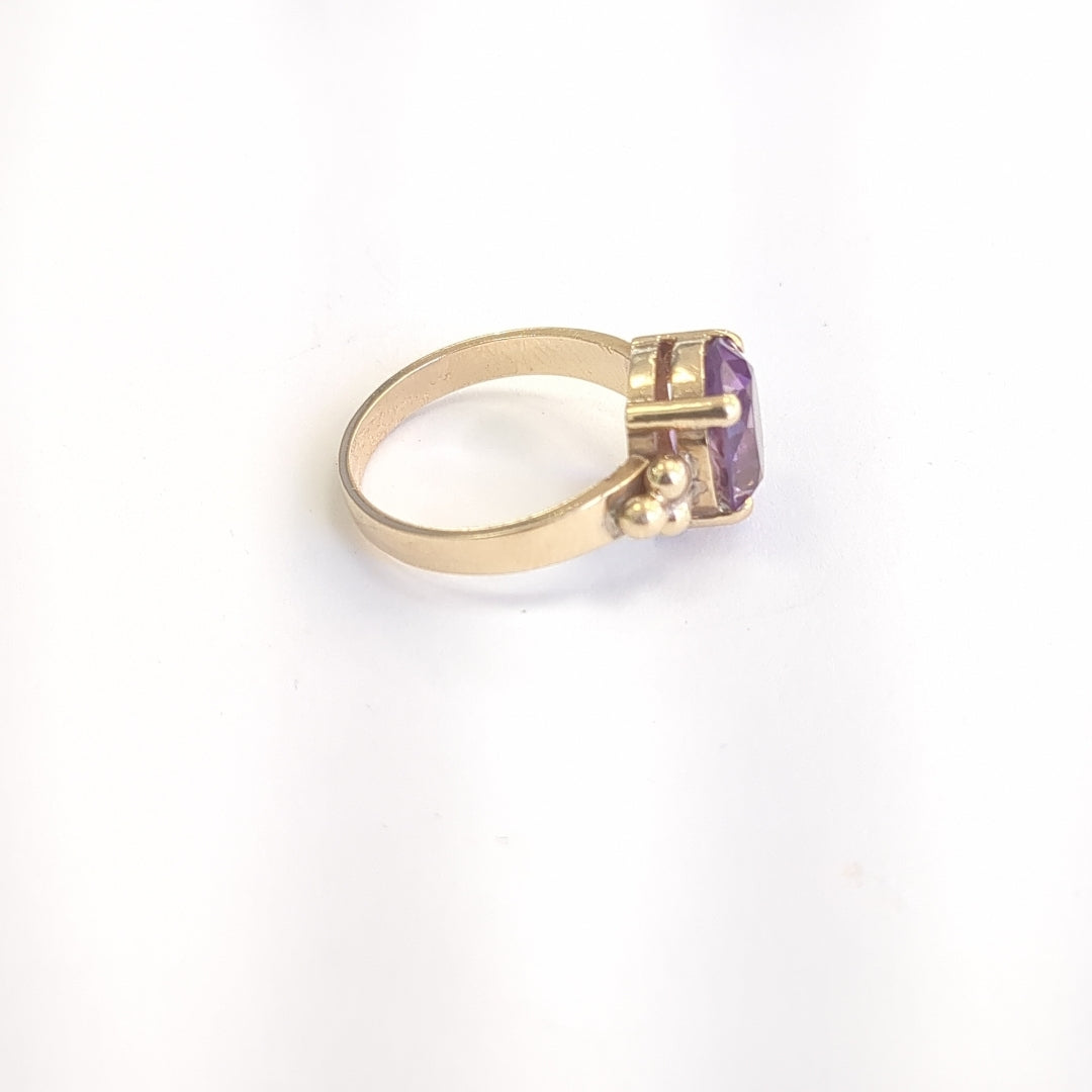 ANILLO ORO 14 K 5.3 GRMS (SEMINUEVO)