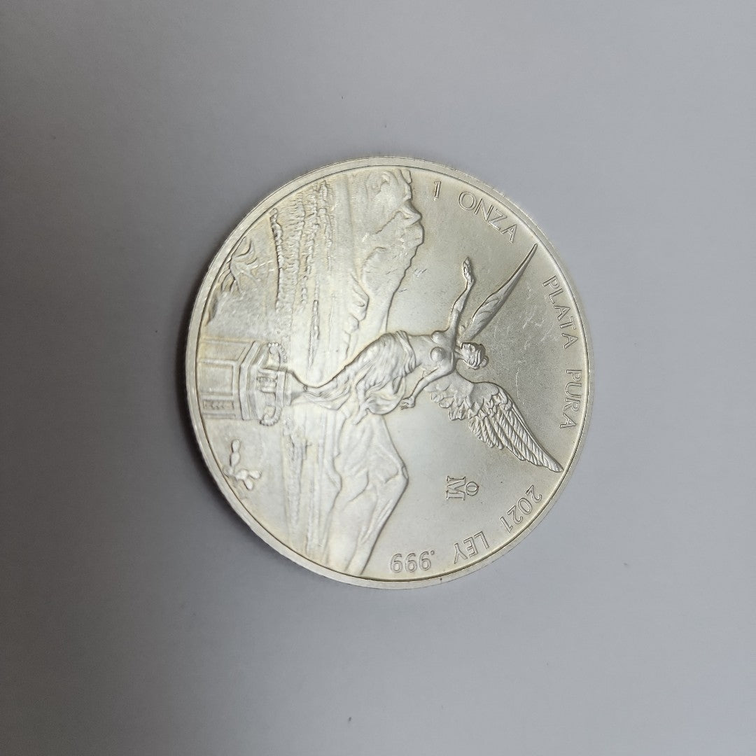 MEDALLA CONMEMORATIVA PLATA 31,10 GRMS (SEMINUEVO)