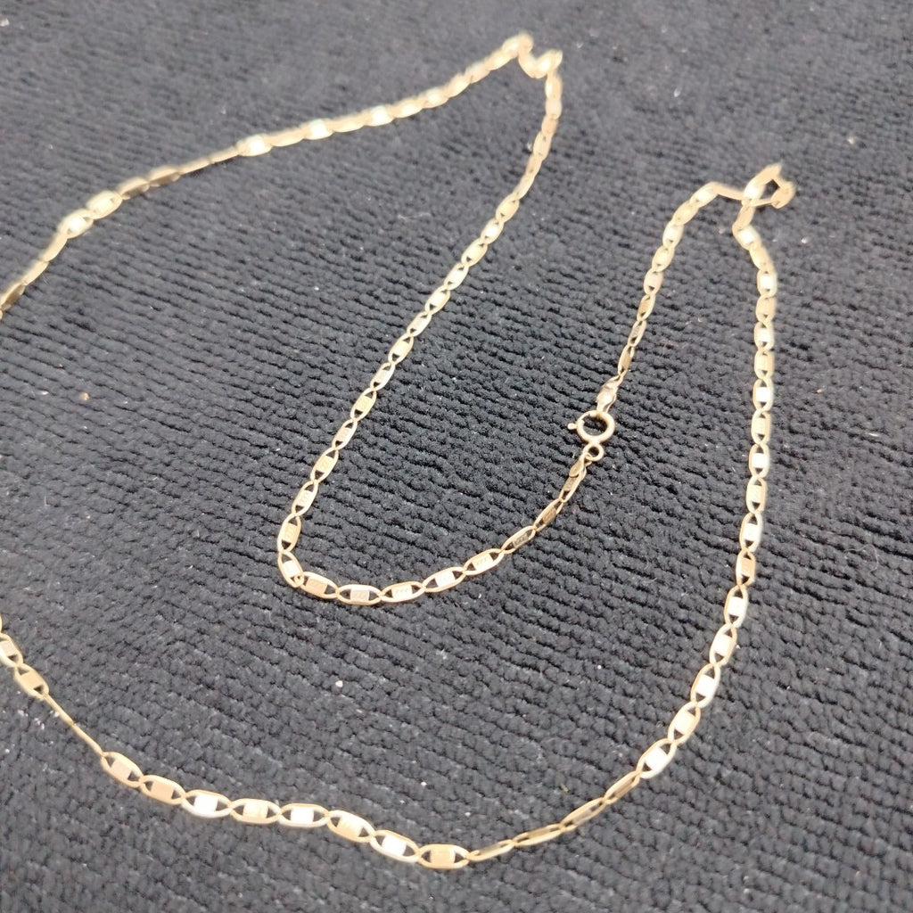 CADENA ORO COMBINADO 10 K 4.6 GRMS (SEMINUEVO)