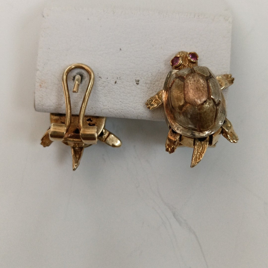 ARETES PAR ORO 10 K 5,80 GRMS (SEMINUEVO)