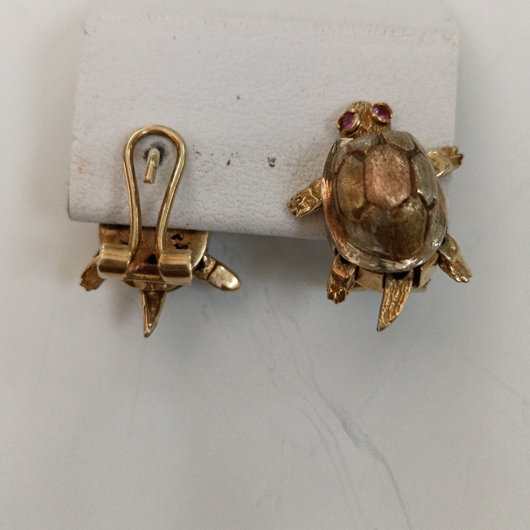 ARETES PAR ORO 10 K 5,80 GRMS (SEMINUEVO)