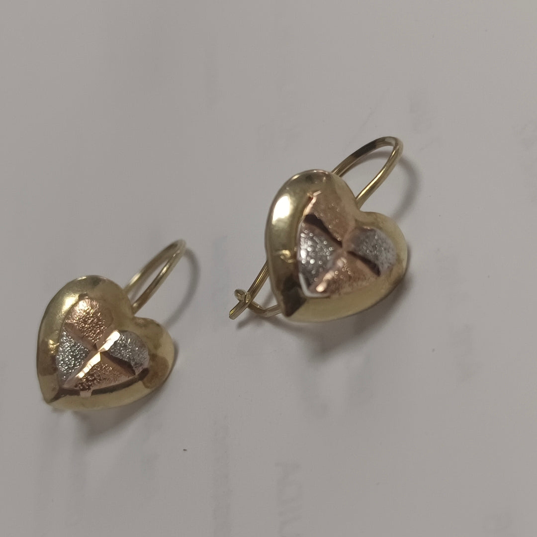 ARETES PAR ORO 14 K 1.5 GRMS (SEMINUEVO)