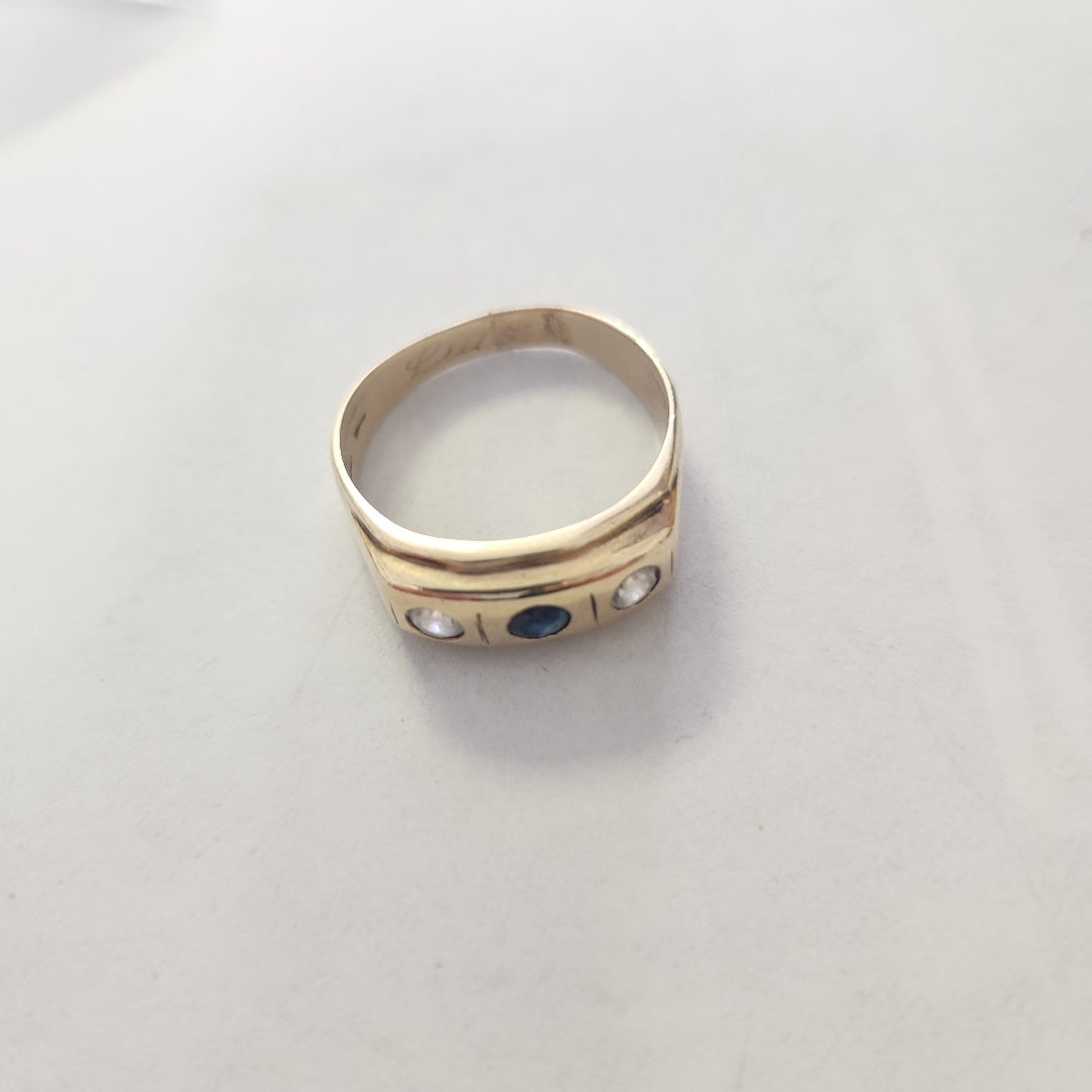 ANILLO ORO 14 K 6.3 GRMS (SEMINUEVO)