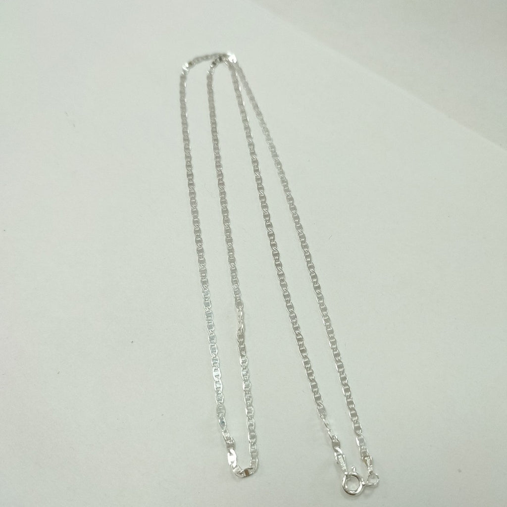 CADENA TEJIDO ESPEJO PLATA .925 60 CM 4.2 GR (NUEVO)