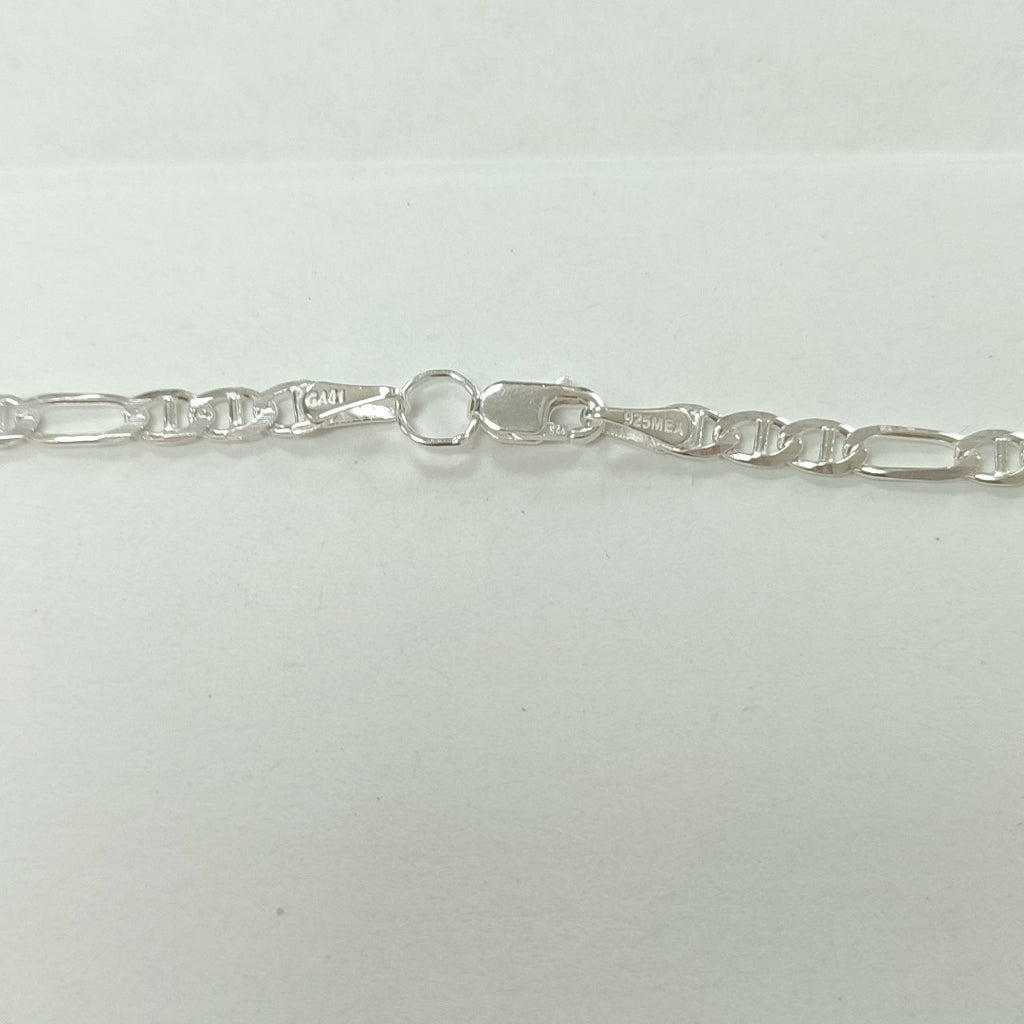 CADENA TEJIDO 3X1 PLATA .925 60 CM 8.2 GR (NUEVO)