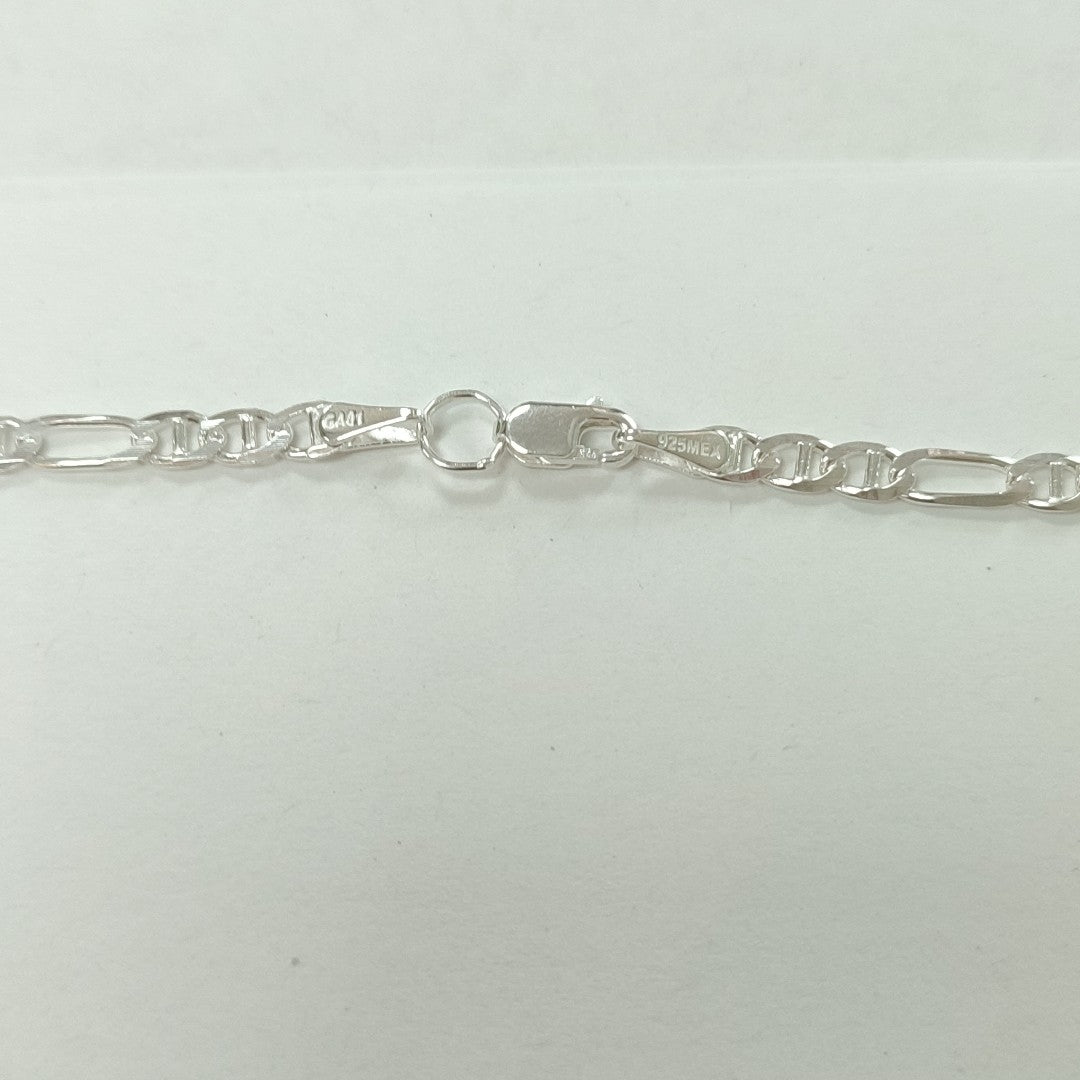 CADENA TEJIDO 3X1 PLATA .925 60 CM 8.2 GR (NUEVO)
