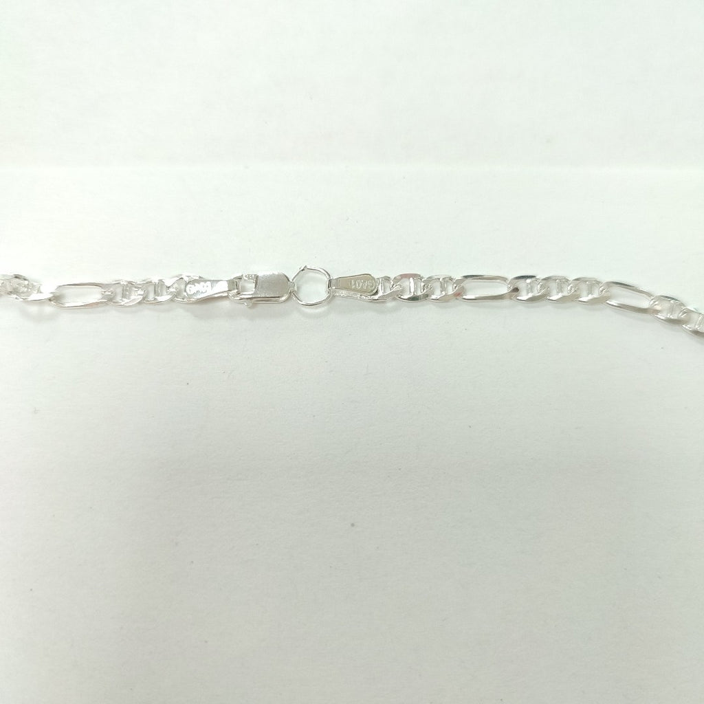 CADENA TEJIDO MARINERO PLATA .925 55 CM 7.9 GR (NUEVO)