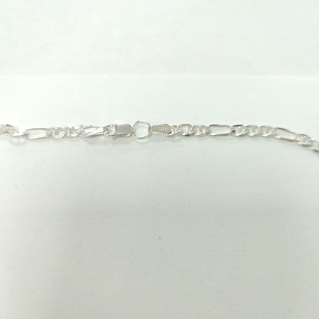 CADENA TEJIDO MARINERO PLATA .925 55 CM 7.9 GR (NUEVO)