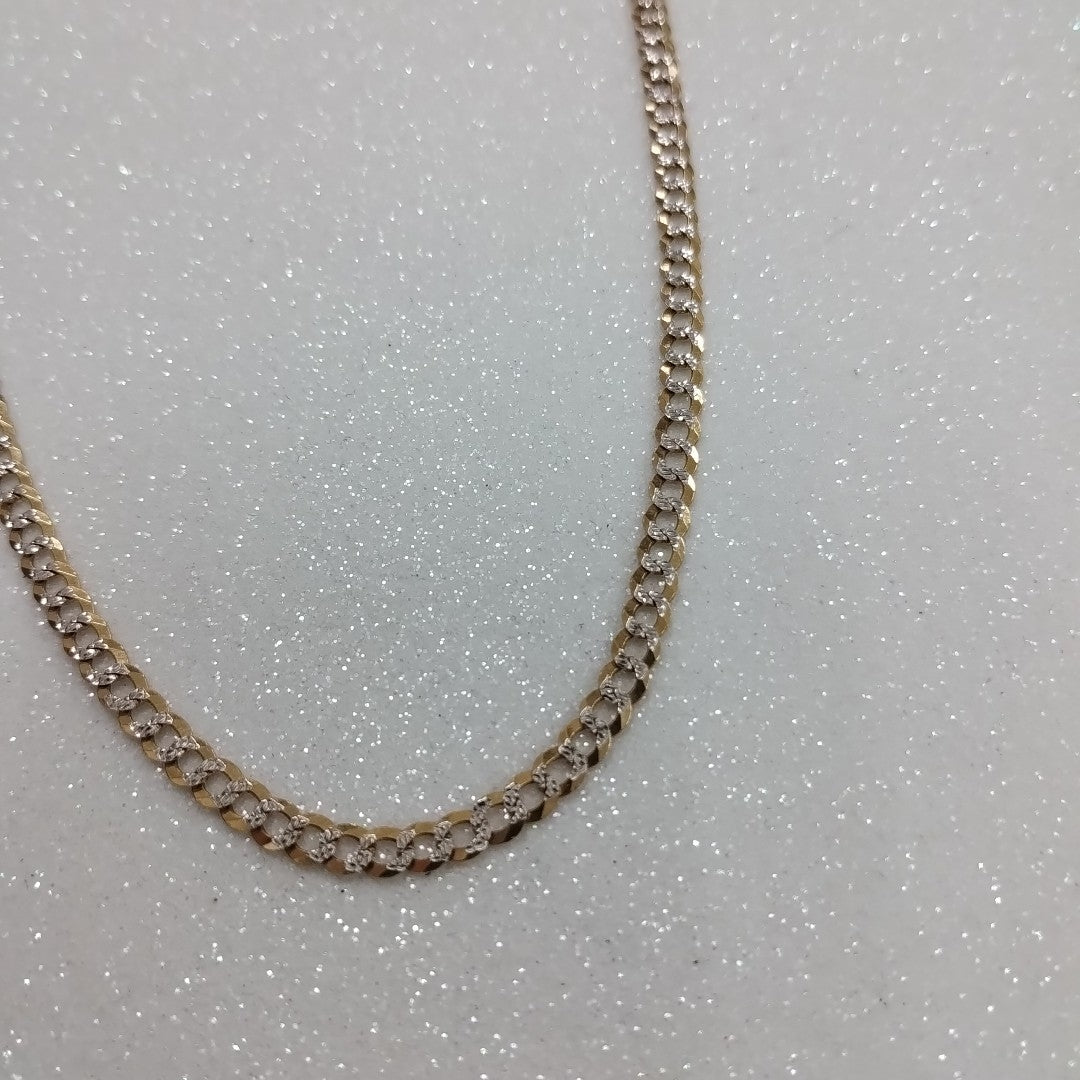 CADENA ORO, RODIADO 14 K 6.7 GRMS (SEMINUEVO)