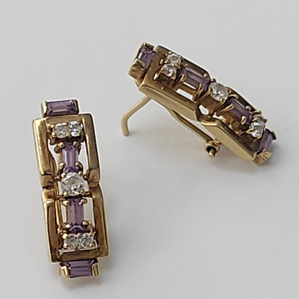 ARETES PAR ORO 10 K 4.9 GRMS (SEMINUEVO)