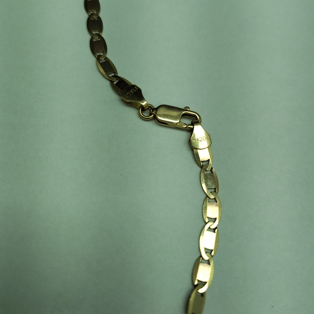 CADENA ORO COMBINADO 14 K 9,90 GRMS (SEMINUEVO)