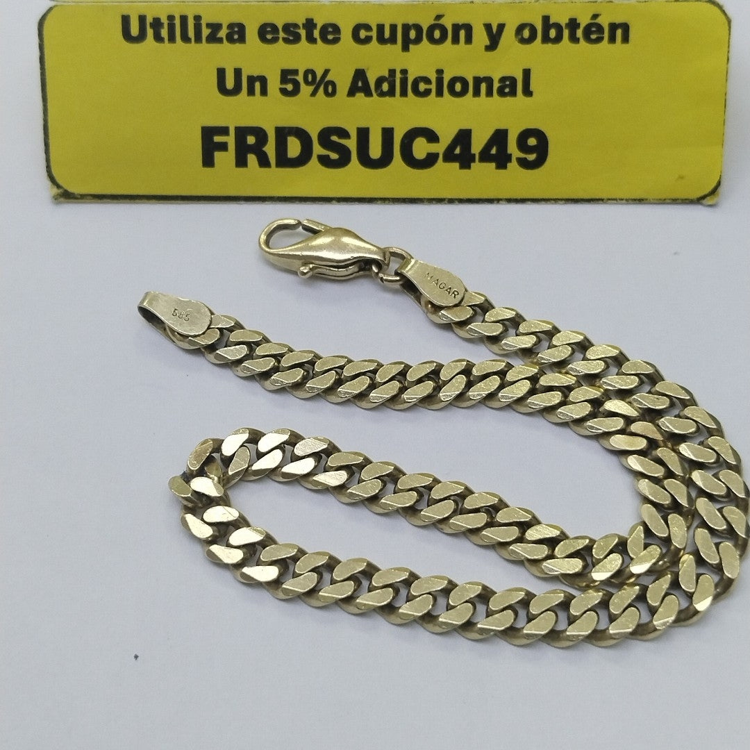 PULSERA ORO 14 K 15.5 GRMS (SEMINUEVO)