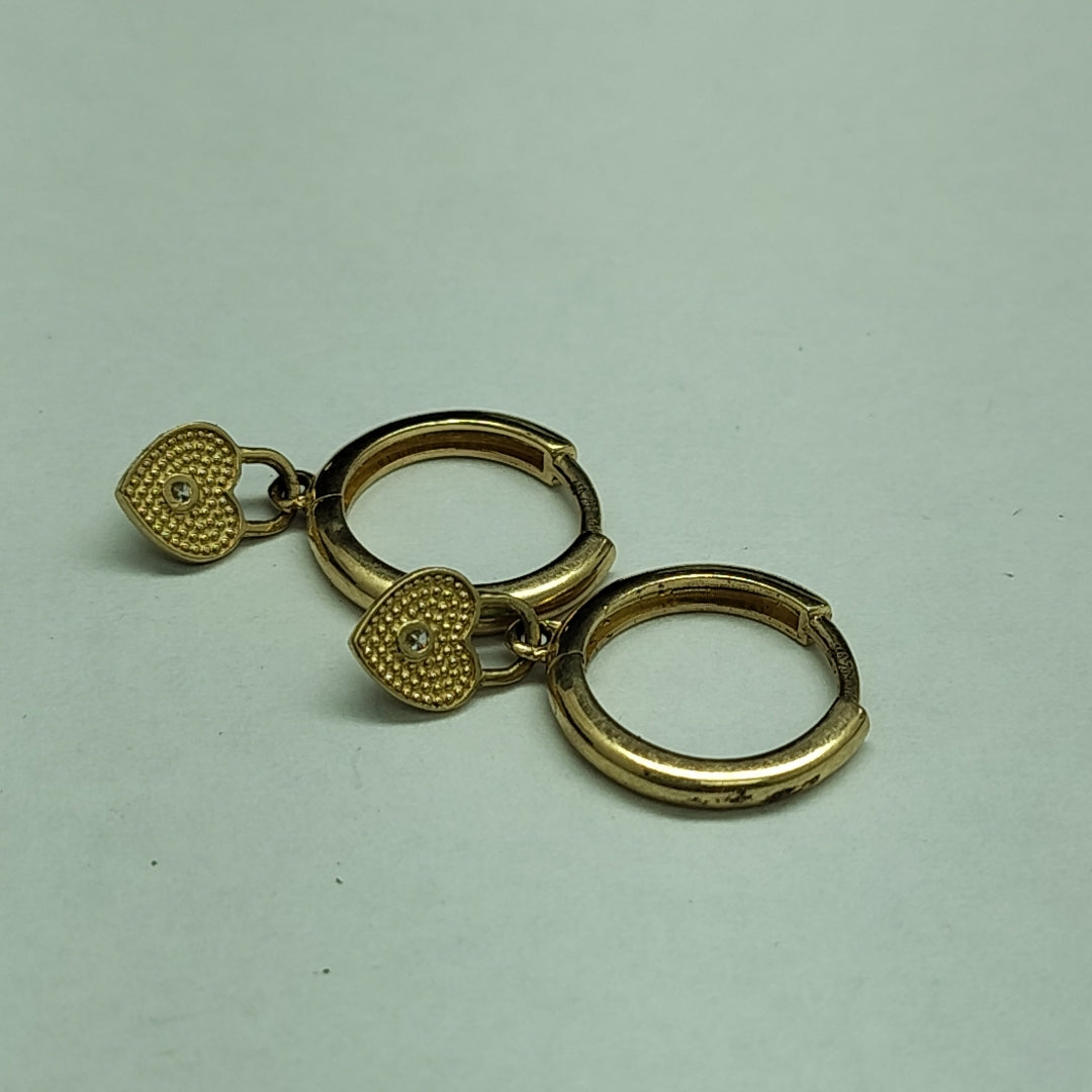 ARRACADAS PAR ORO 14 K 1,90 GRMS (SEMINUEVO)