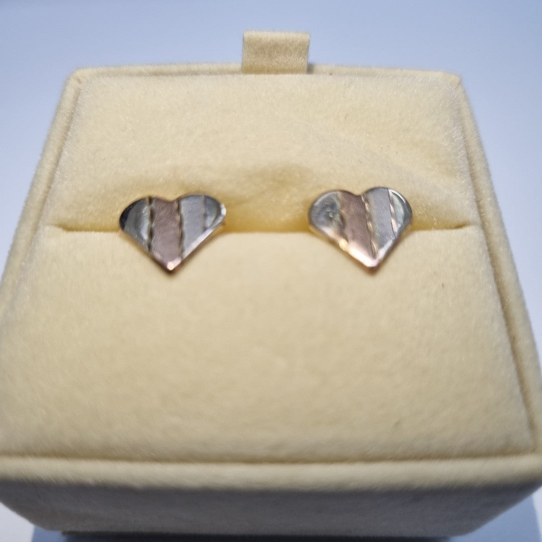 BROQUELES PAR ORO 14 K 0,60 GRMS (SEMINUEVO)