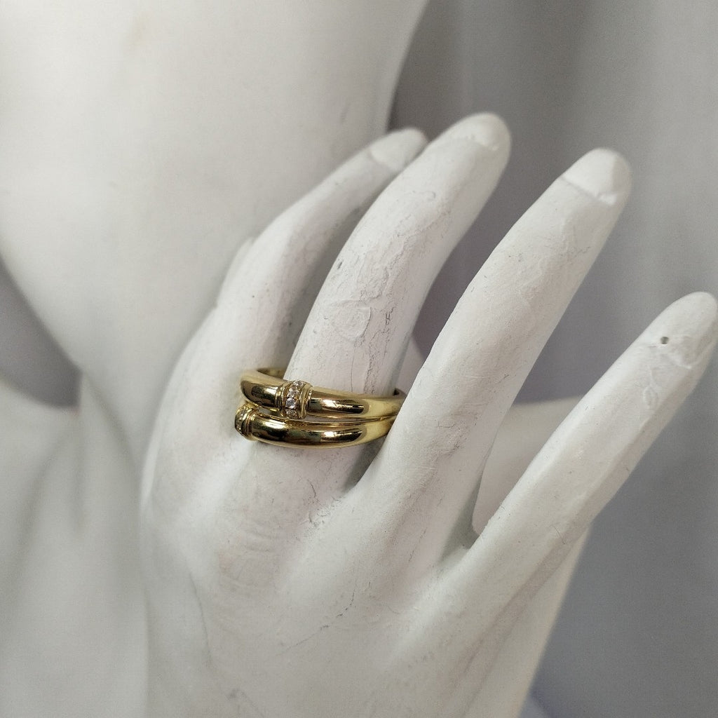 ANILLOS DAMA ORO 14K 2 (NUEVO)