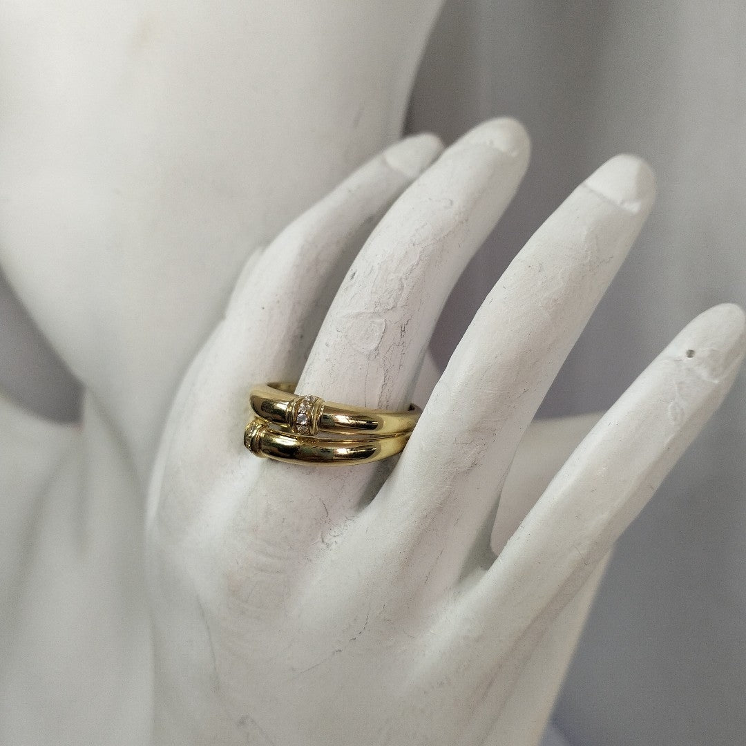ANILLOS DAMA ORO 14K 2 (NUEVO)
