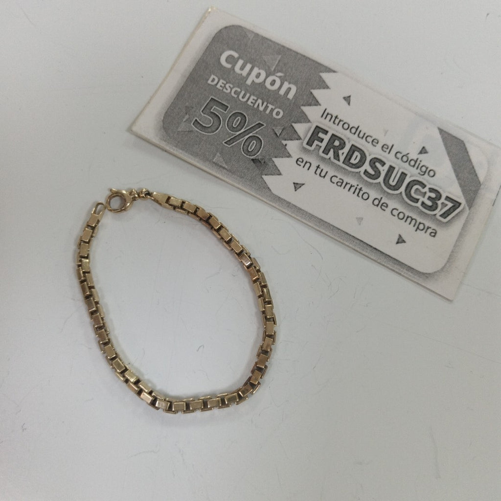 PULSERA ORO 10 K 6.9 GRMS (SEMINUEVO)