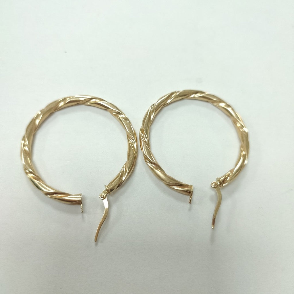 ARRACADAS PAR ORO 14 K 3 GRMS (SEMINUEVO)