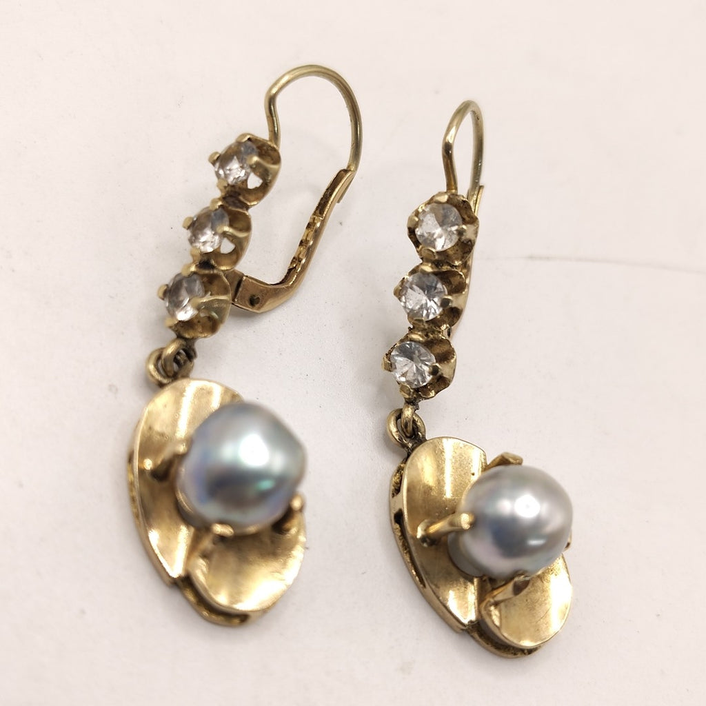 ARETES PAR ORO 10 K 5 GRMS (SEMINUEVO)