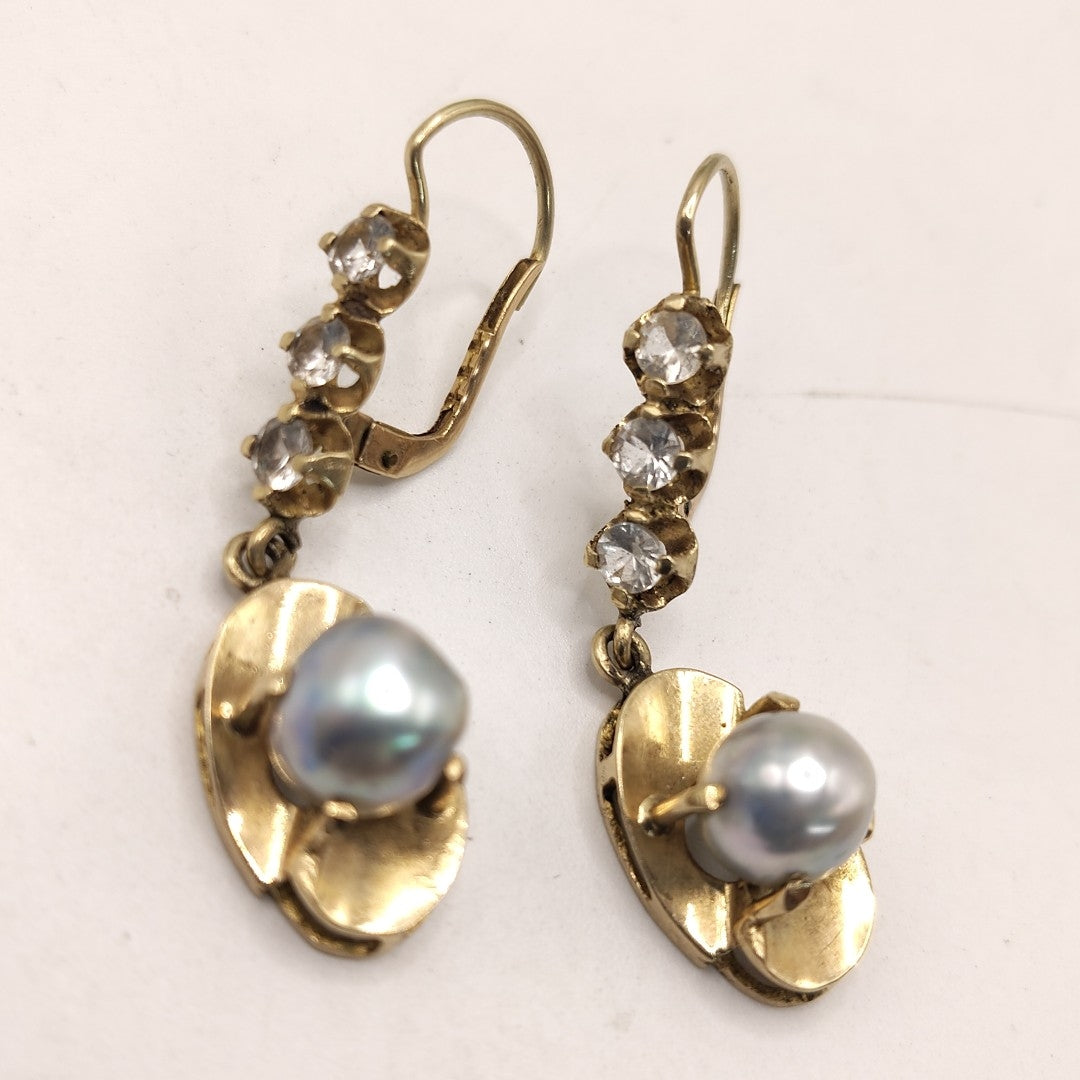 ARETES PAR ORO 10 K 5 GRMS (SEMINUEVO)