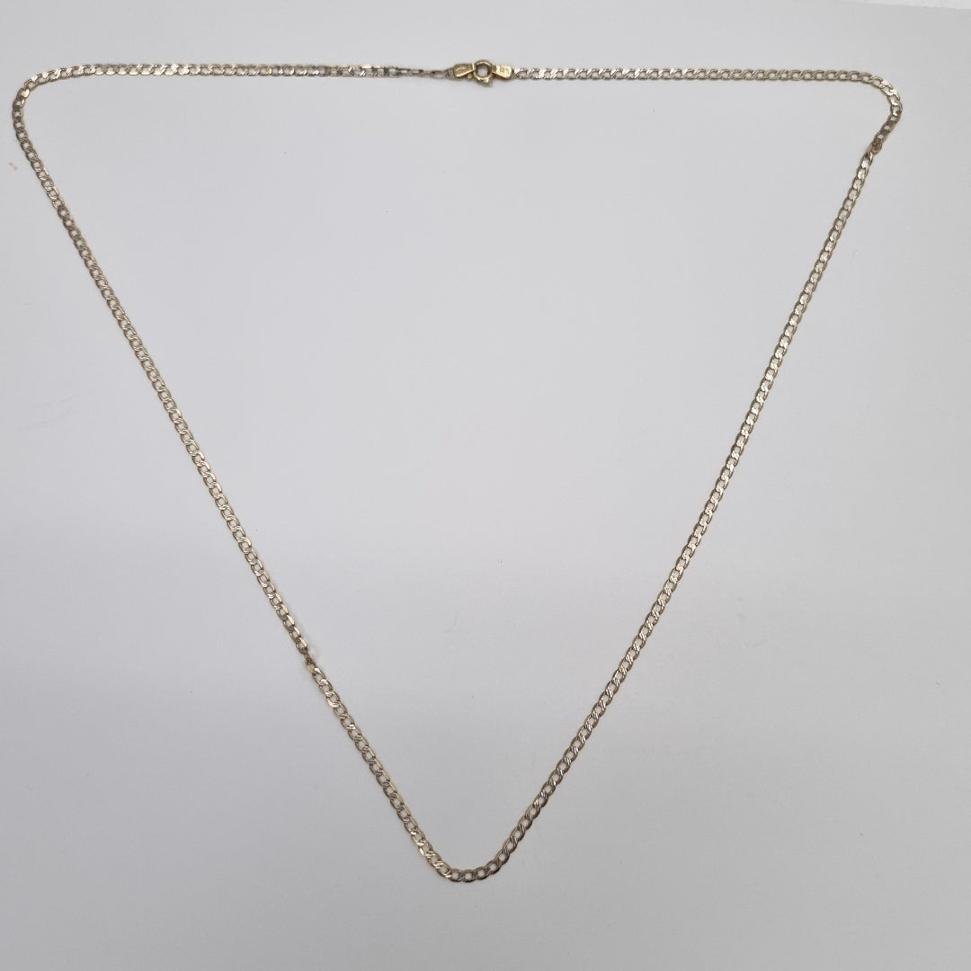 CADENA ORO, RODIADO 10 K 3.9 GRMS (SEMINUEVO)