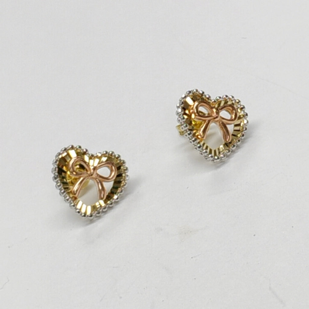 BROQUELES PAR ORO, ORO COMBINADO 14 K 2.1 GRMS (SEMINUEVO)
