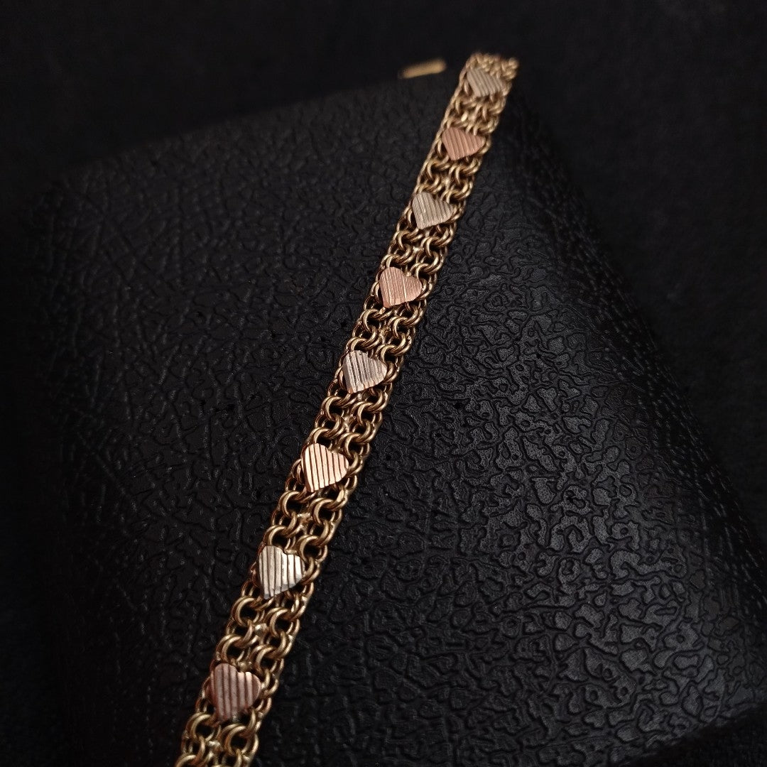PULSERA ORO COMBINADO 8 K 10.9 GRMS (SEMINUEVO)