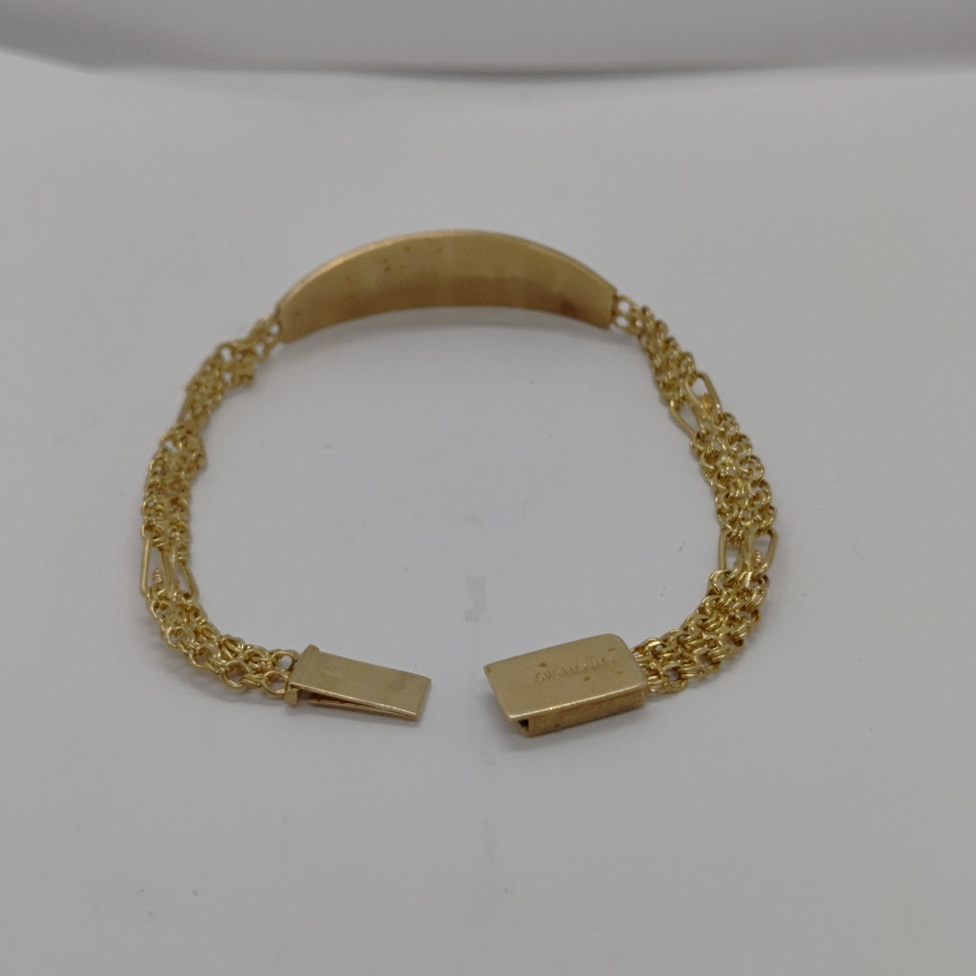 ESCLAVA ORO, ORO COMBINADO 10 K 13 GRMS (SEMINUEVO)