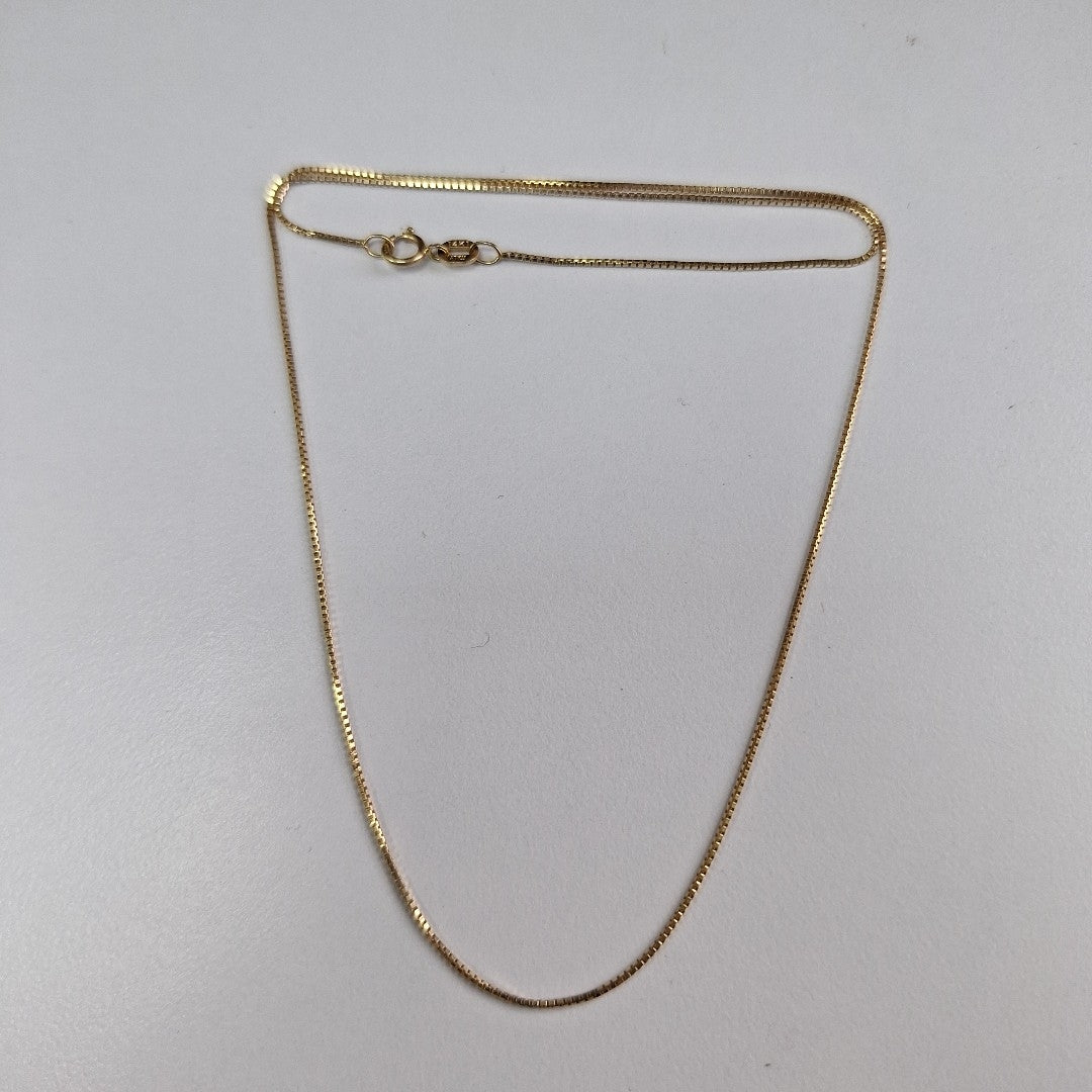 CADENA ORO 14 K 1,40 GRMS (SEMINUEVO)