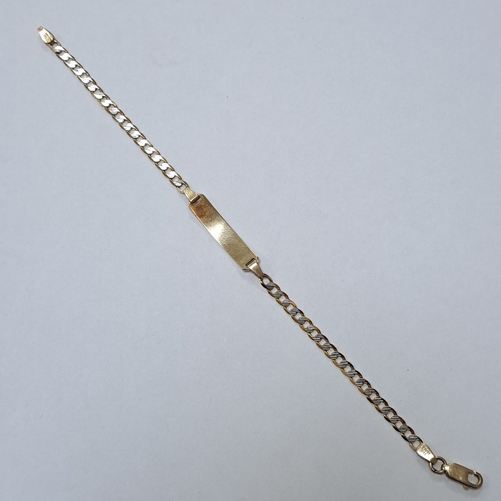 ESCLAVA ORO 14 K 3.2 GRMS (SEMINUEVO)