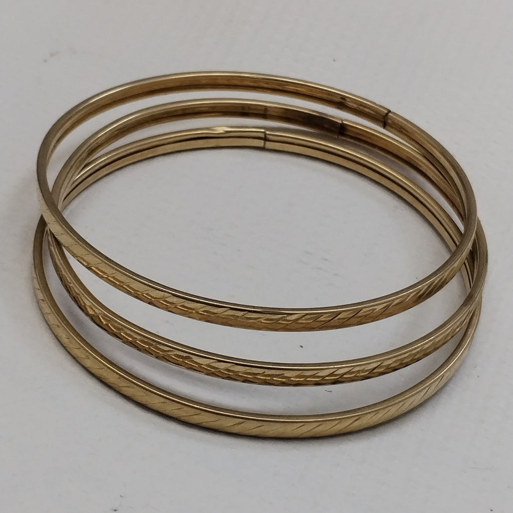 PULSERA RIGIDA ORO 10 K 16.4 GRMS (SEMINUEVO)