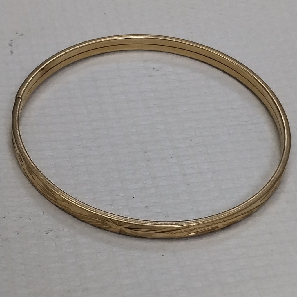 PULSERA RIGIDA ORO 10 K 4.8 GRMS (SEMINUEVO)