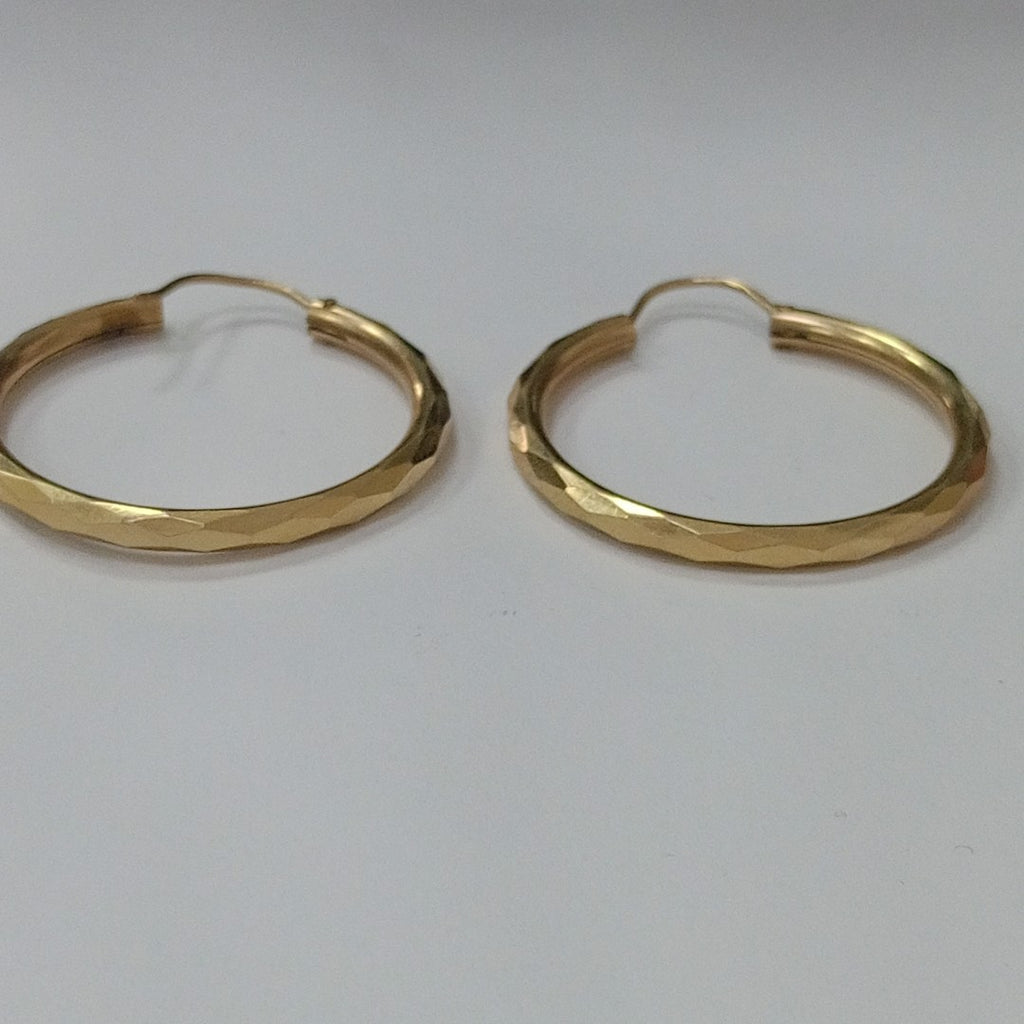ARRACADAS PAR ORO 14 K 5.6 GRMS (SEMINUEVO)