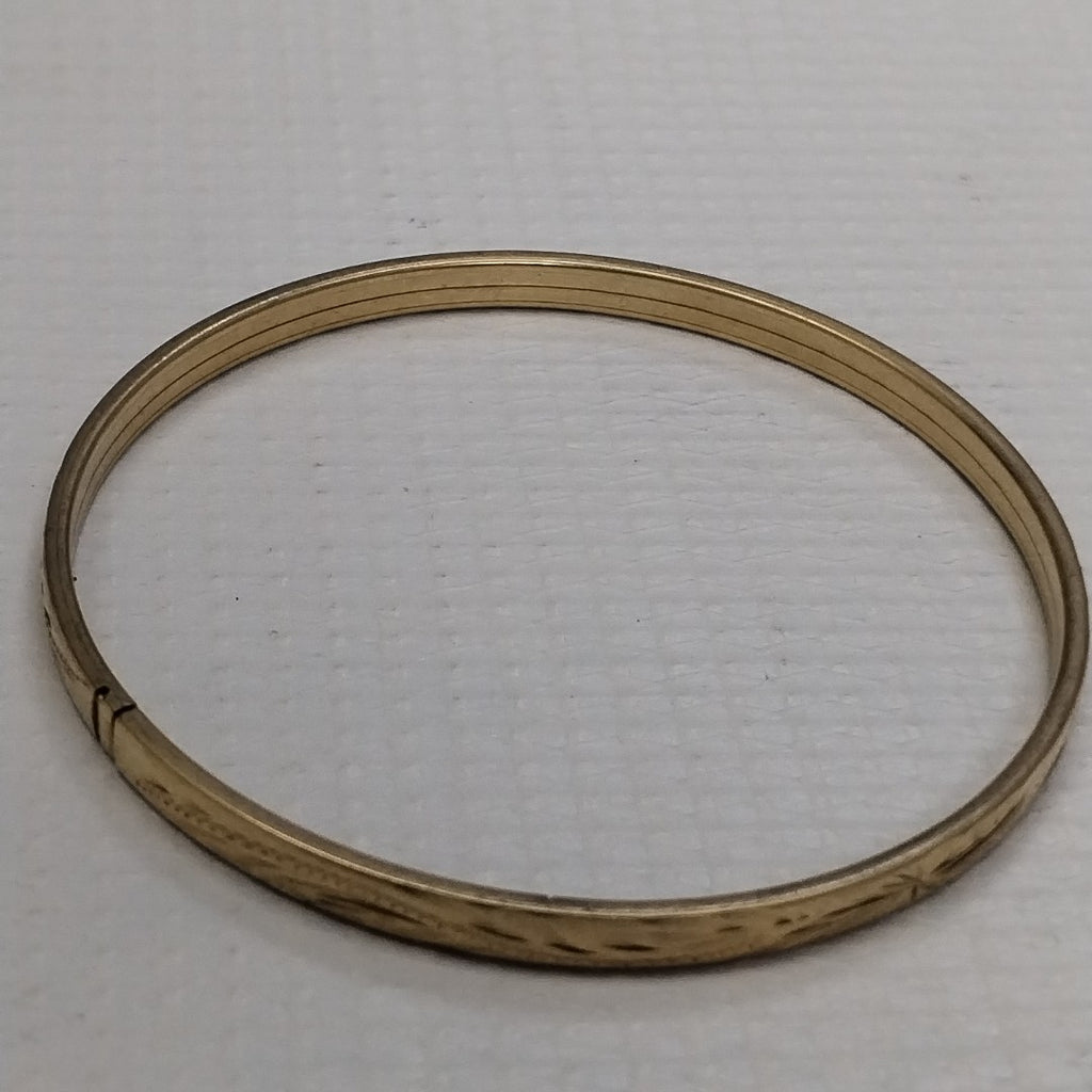 PULSERA RIGIDA ORO 10 K 5.8 GRMS (SEMINUEVO)