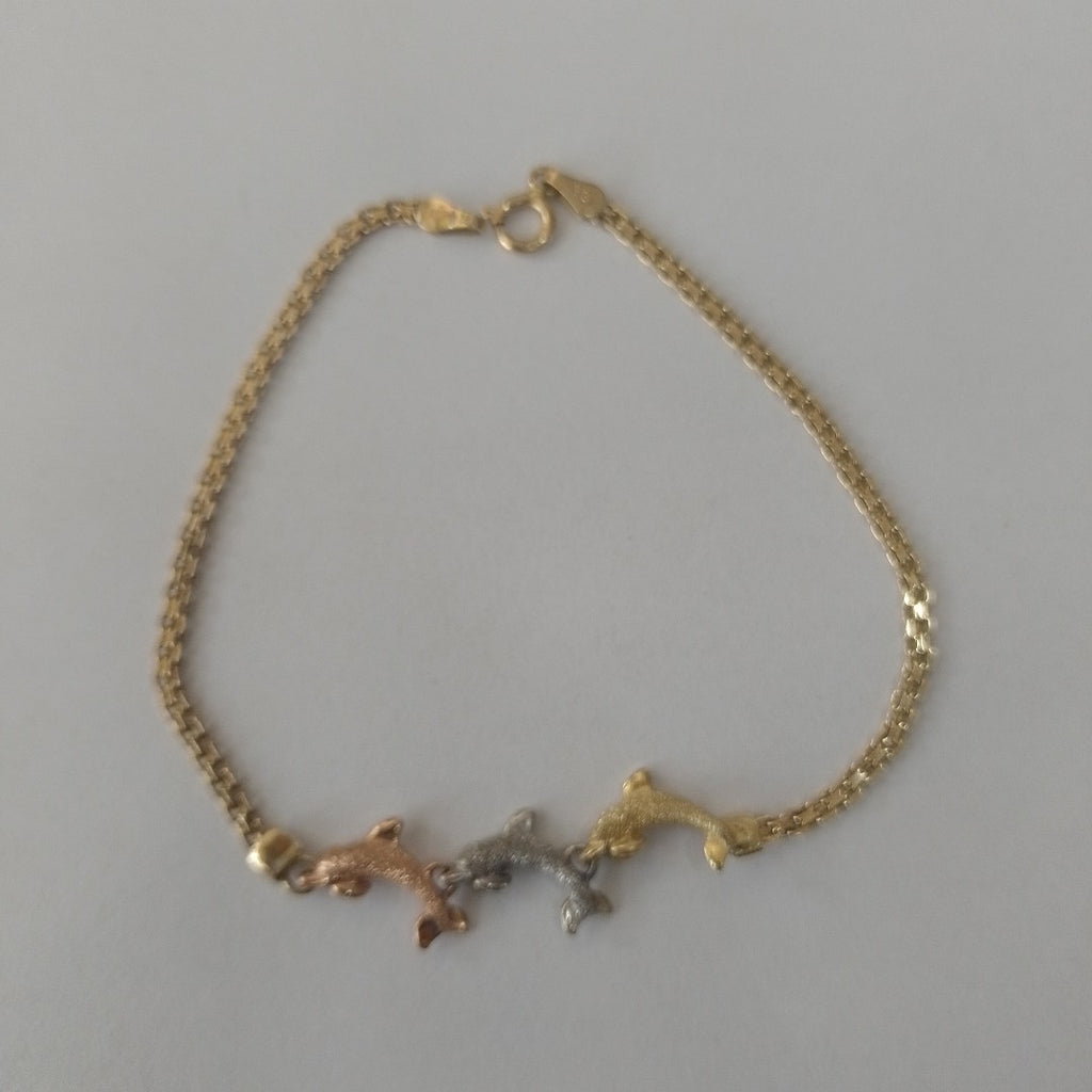 PULSERA ORO 14 K 3.8 GRMS (SEMINUEVO)