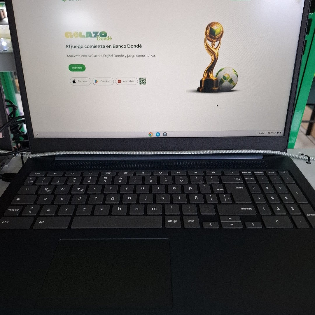 LAPTOP LENOVO IDEAPAD 3 CHROME 15IJL6 (2024) 128 GB SSD 8 GB RAM (SEMINUEVO)