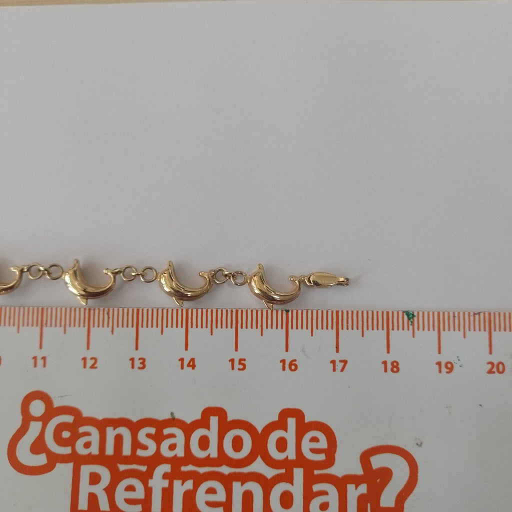 PULSERA ORO 14 K 5.5 GRMS (SEMINUEVO)