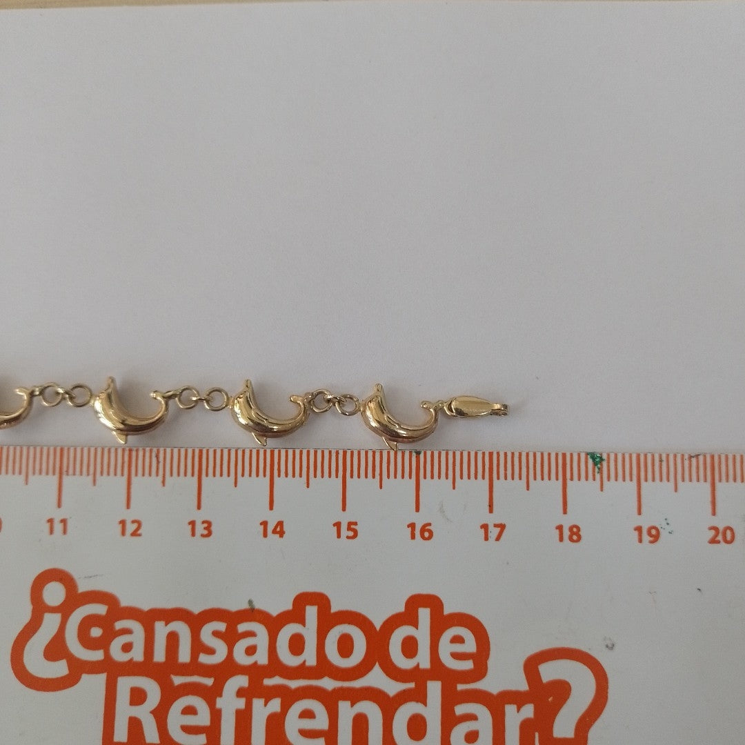 PULSERA ORO 14 K 5.5 GRMS (SEMINUEVO)