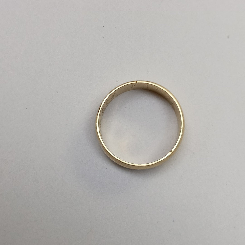 ARGOLLA ORO 14 K 3.9 GRMS (SEMINUEVO)